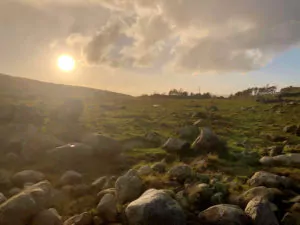 Landskap på Jæren. Foto.