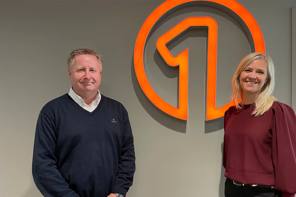 Foto: Øyvind Killi og Mona Elisabeth Gladhus hos Onepark.